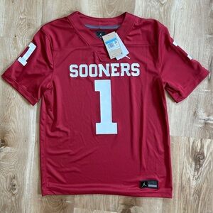 Jordan Brand Red Sooners Jersey Size XXL
